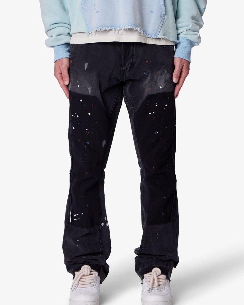 B243 Flare Denim - Black