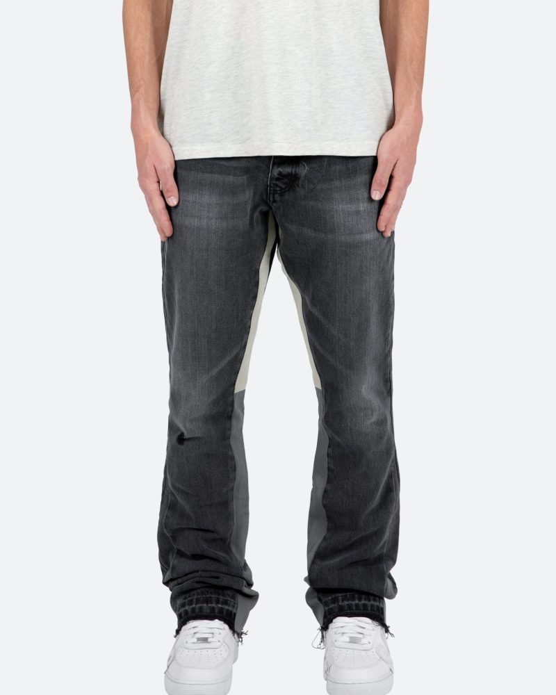 B476 Flare Denim - Black