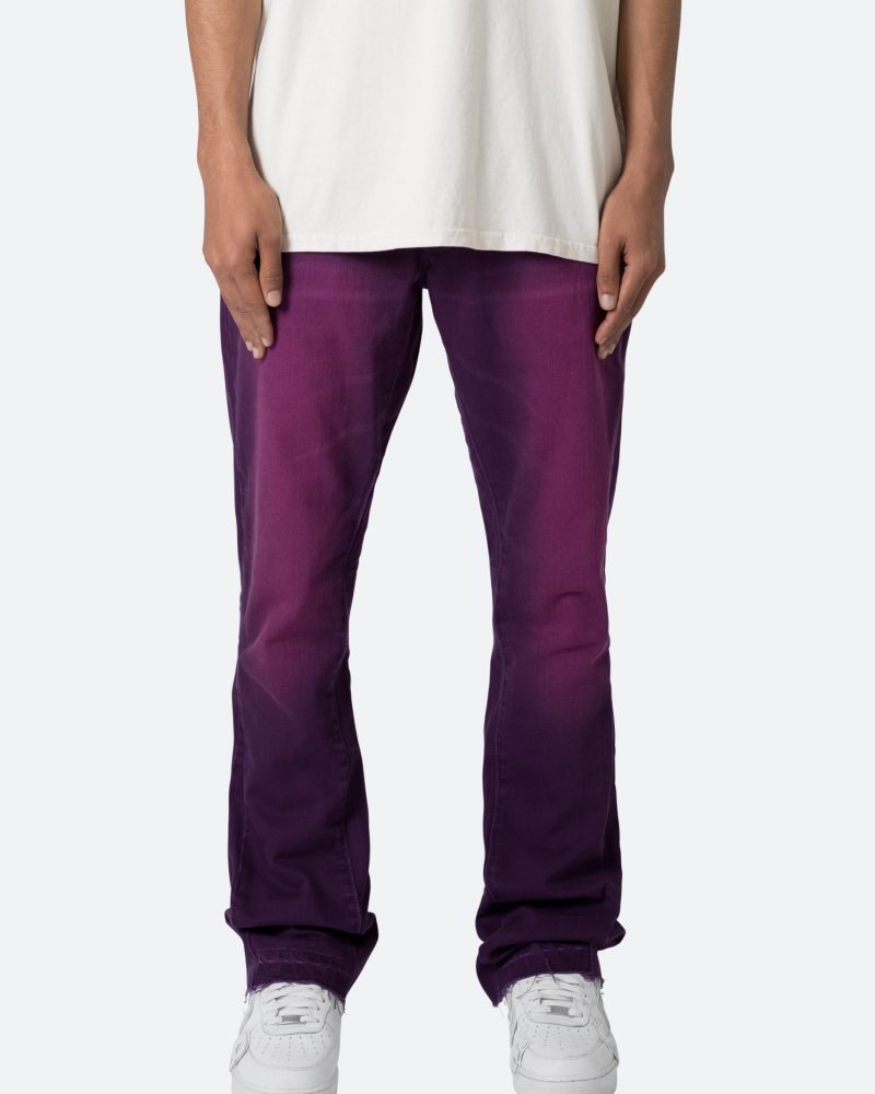 B512 Flare Denim - Purple