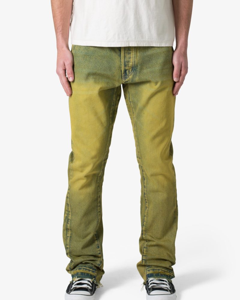B540 Flare Denim - Olive