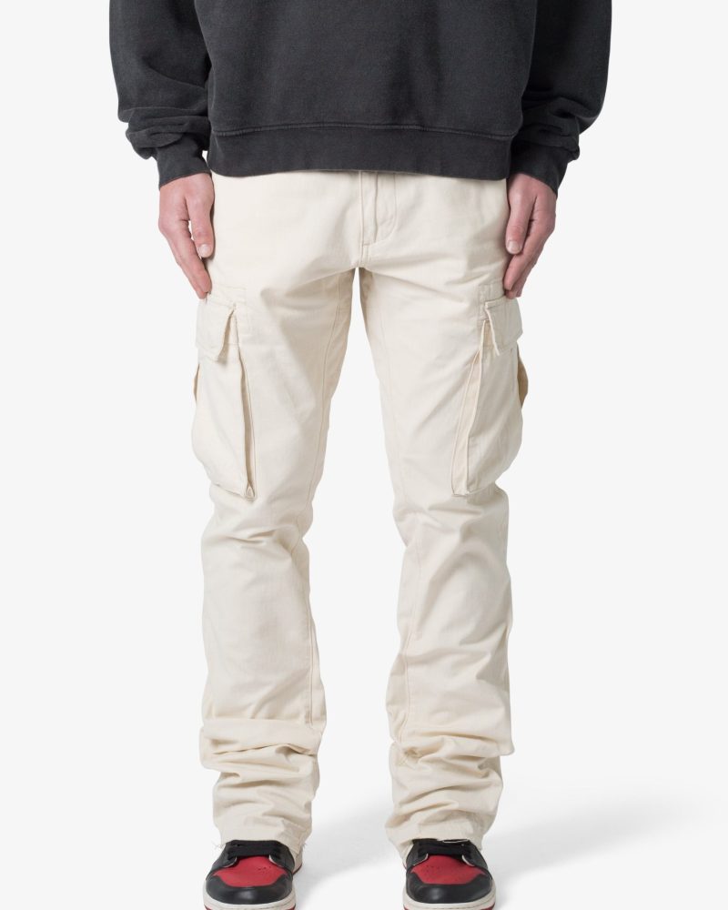 Bootcut Cargo Pants - Khaki