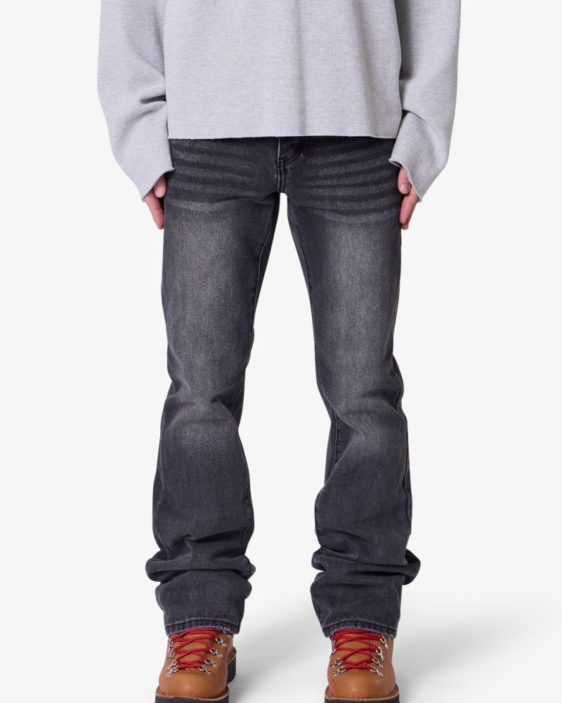 Bootcut Denim - Washed Black