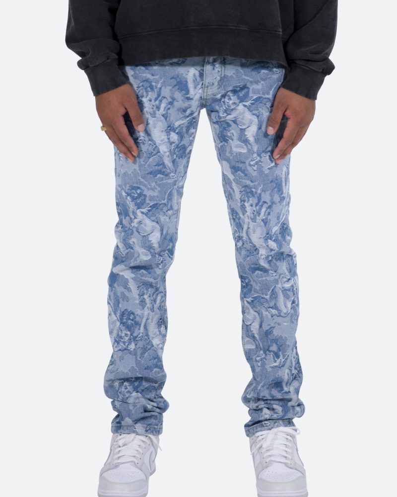 D273 Angel Straight Denim - Blue