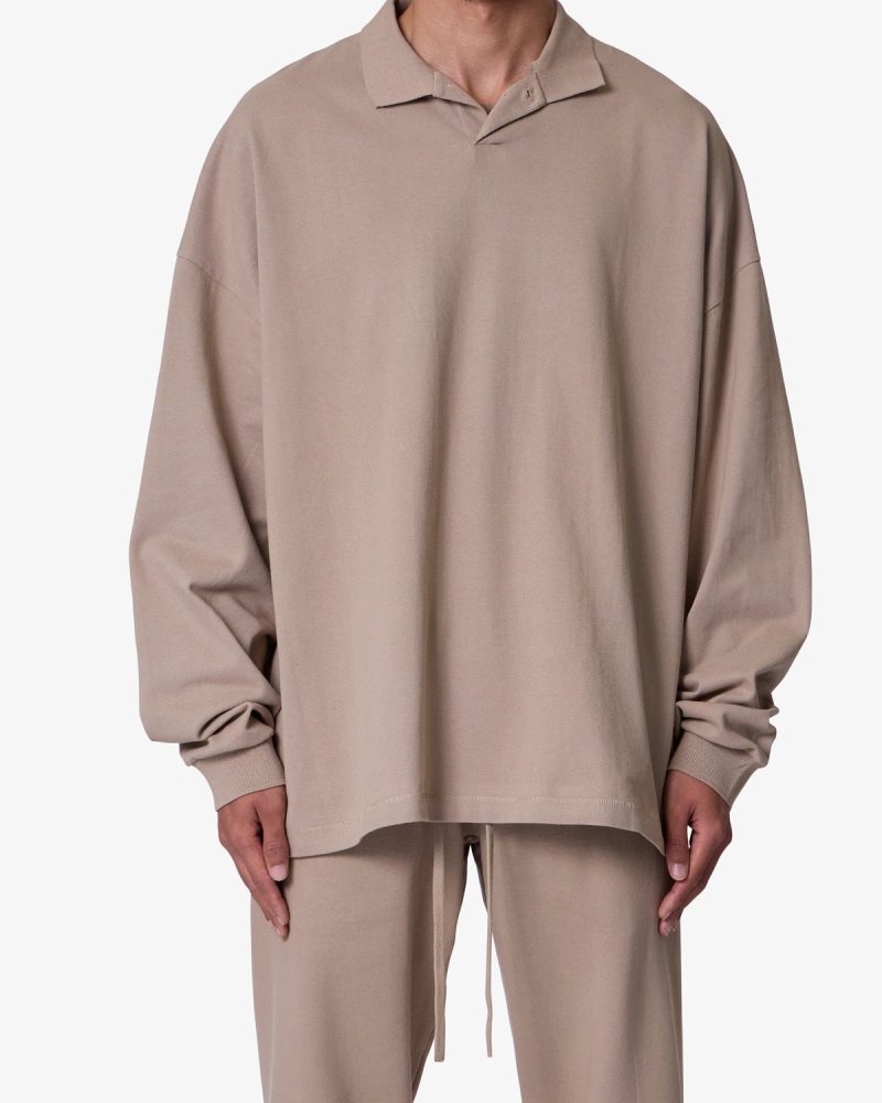 Every Day L/S Polo - Earth
