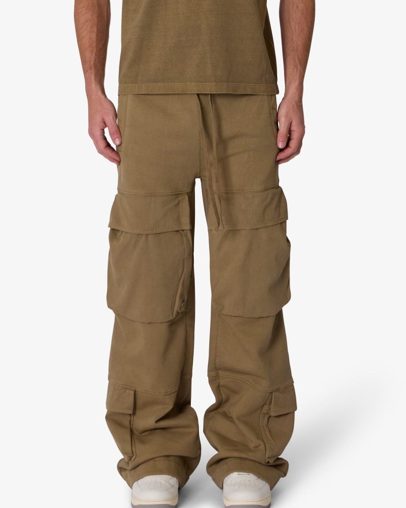 Front Cargo Sweatpants - Washed Earth