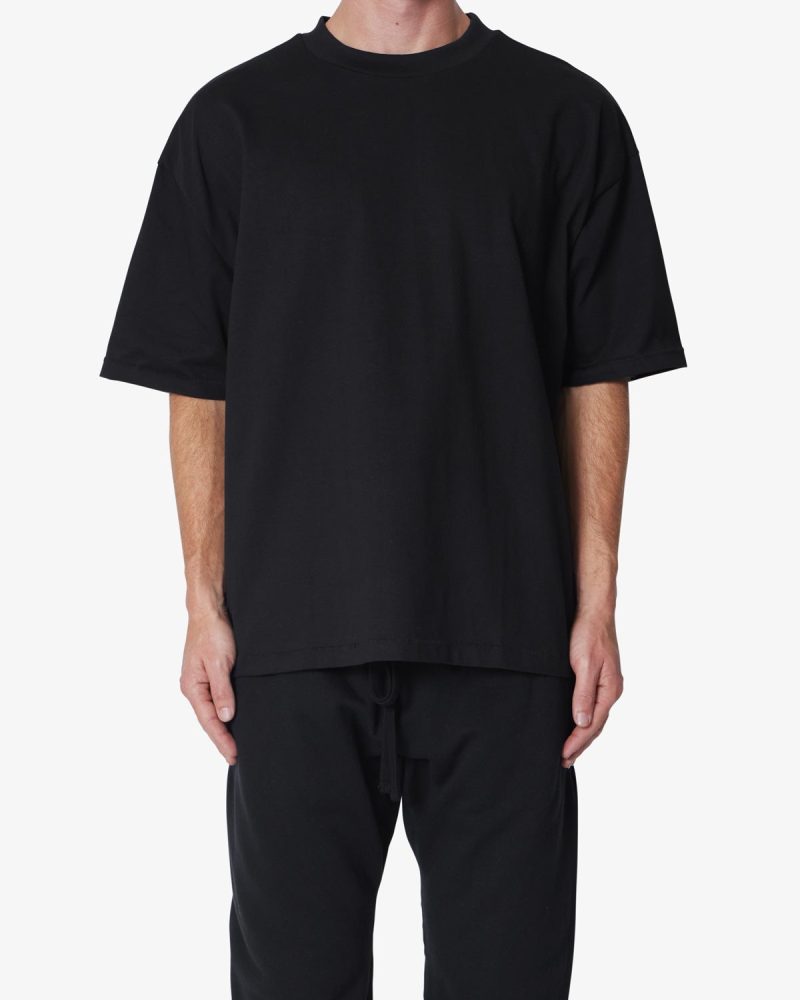 Heavy Every Day Boxy Tee - Black