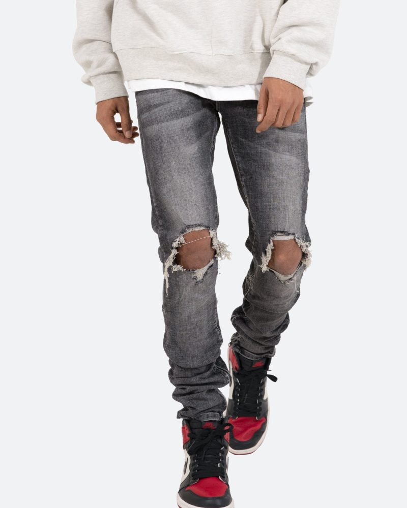 M1 Stretch Denim - Grey