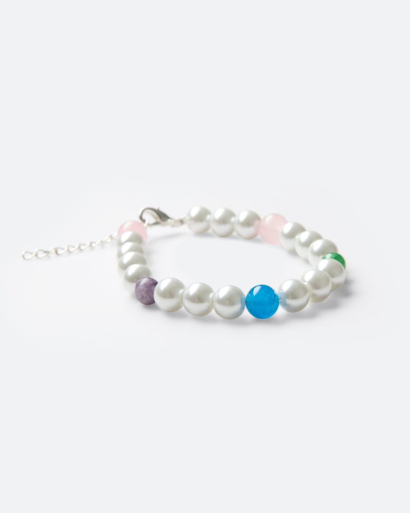 Mixed Beaded Pearl Bracelet - Multi