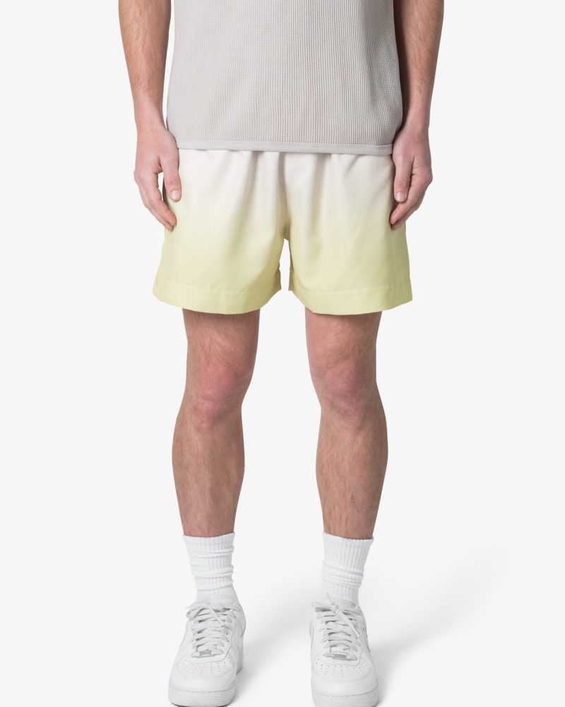 Ombre Summer Shorts - Light Yellow