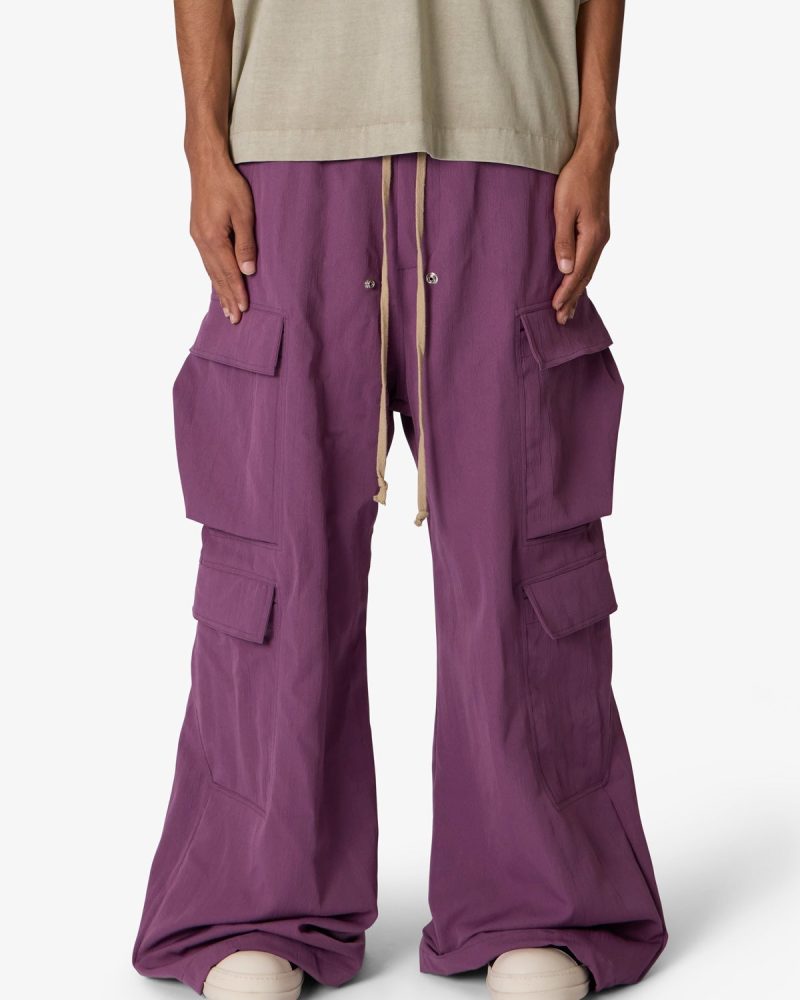 Rave Double Cargo Pants - Mauve