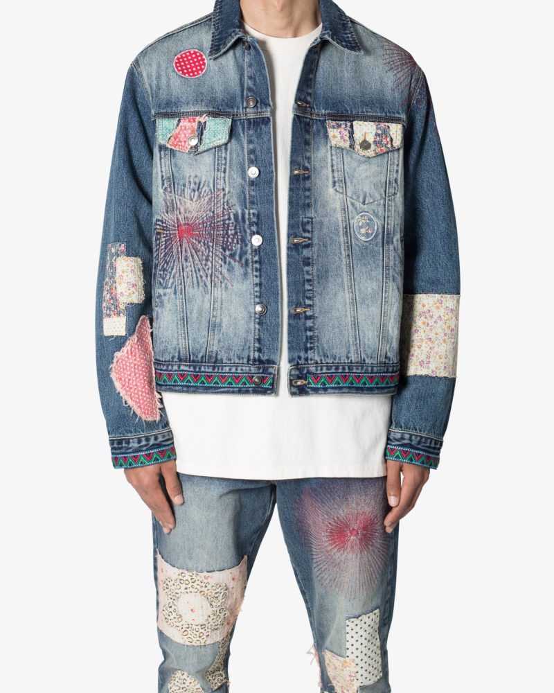 Rugged Trucker Jacket - Blue