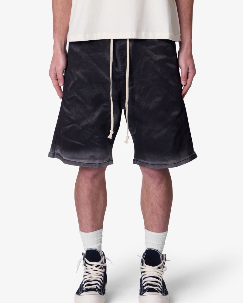 Stone Charred Shorts - Charcoal Grey