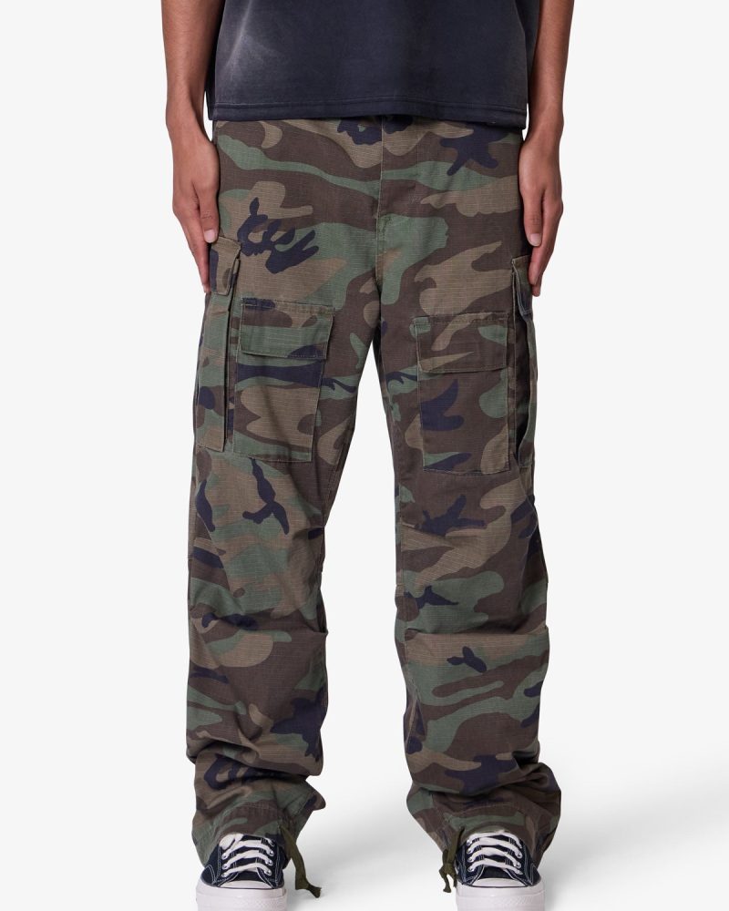 Ultra Baggy Cargo Pants - Camo
