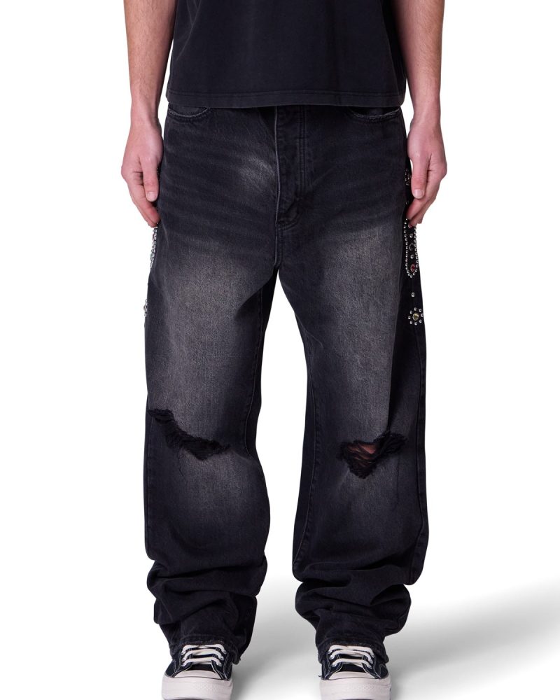 Ultra Baggy Mojave Denim - Washed Black