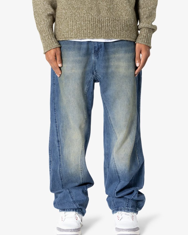 Ultra Baggy Tower Denim - Medium Blue
