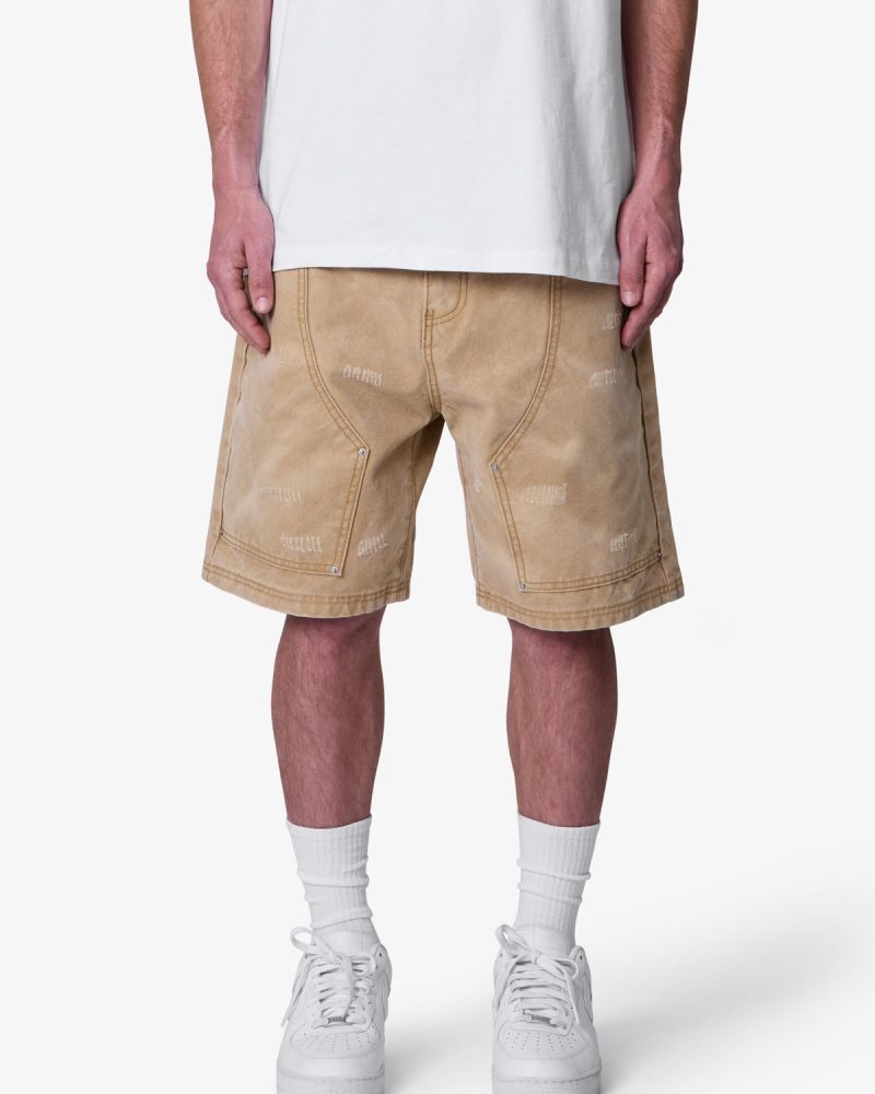 West Sands Denim Shorts - Tan