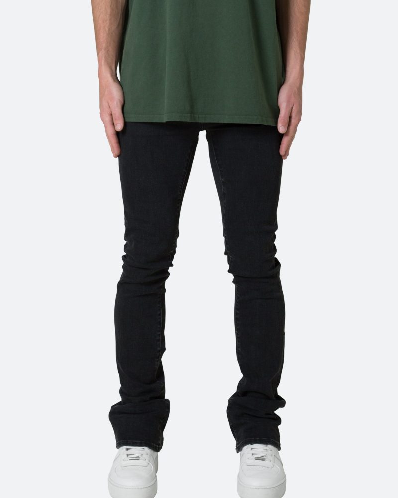 X491 Convertible Skinny Denim - Washed Black