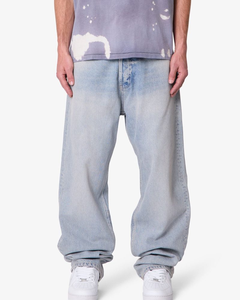 Ultra Baggy Denim - Light Sand Washed Blue