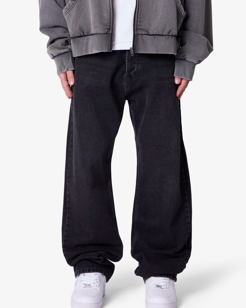 Ultra Baggy Denim - Stone Wash Black